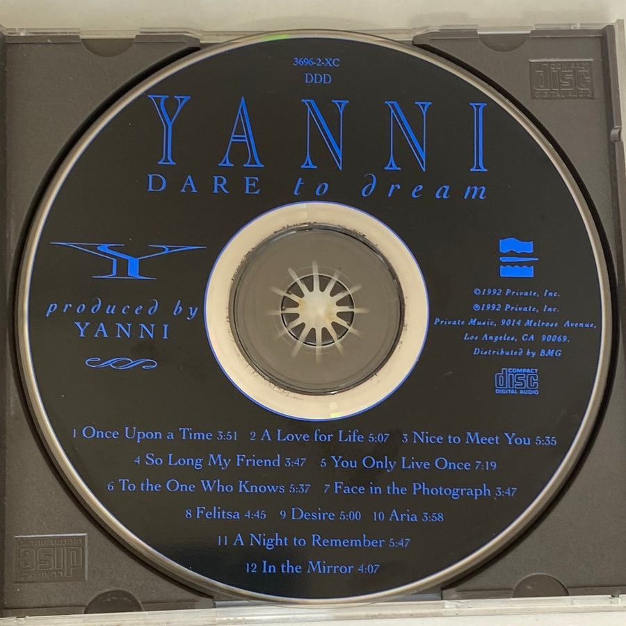 ซีดี Yanni - Dare to Dream CD G+