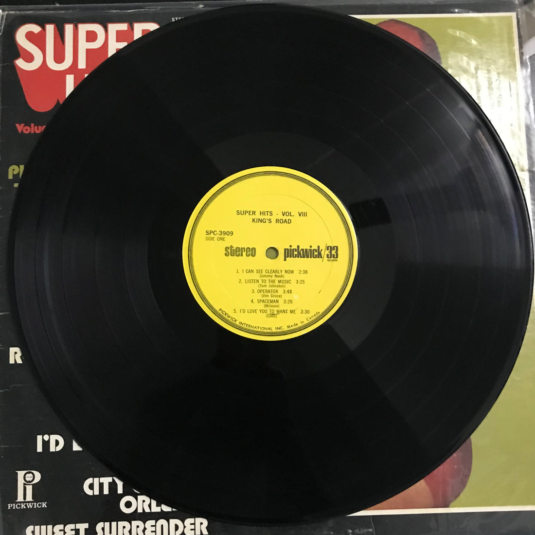 แผ่นเสียง Kings Road - Super Hits Volume 8 Vinyl VG+