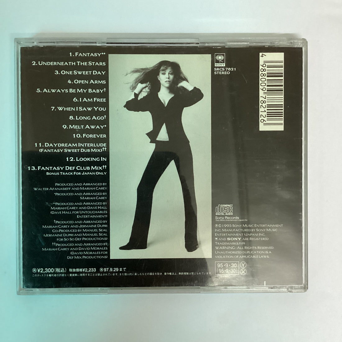ซีดี Mariah Carey = Mariah Carey - Daydream = デイドリーム CD VG+