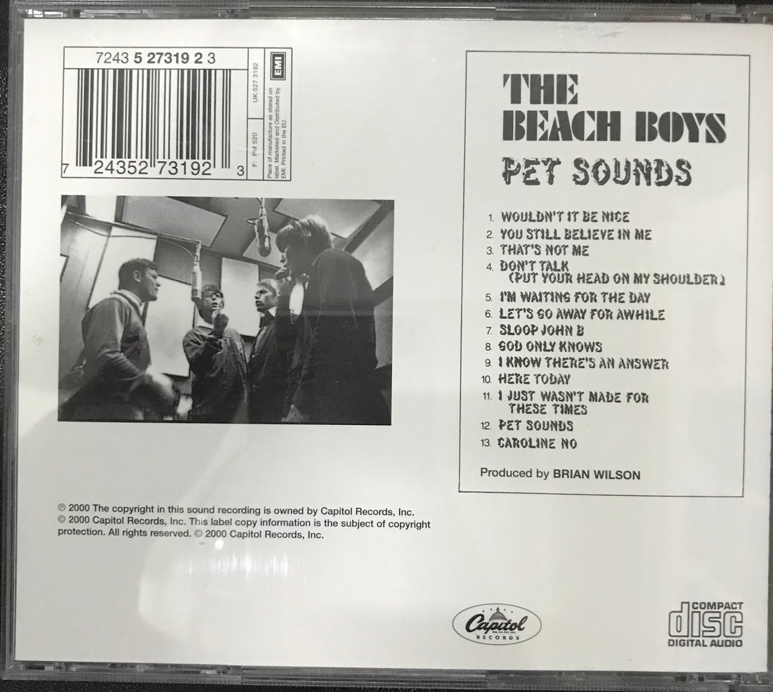 ซีดี The Beach Boys - Pet Sounds CD VG+