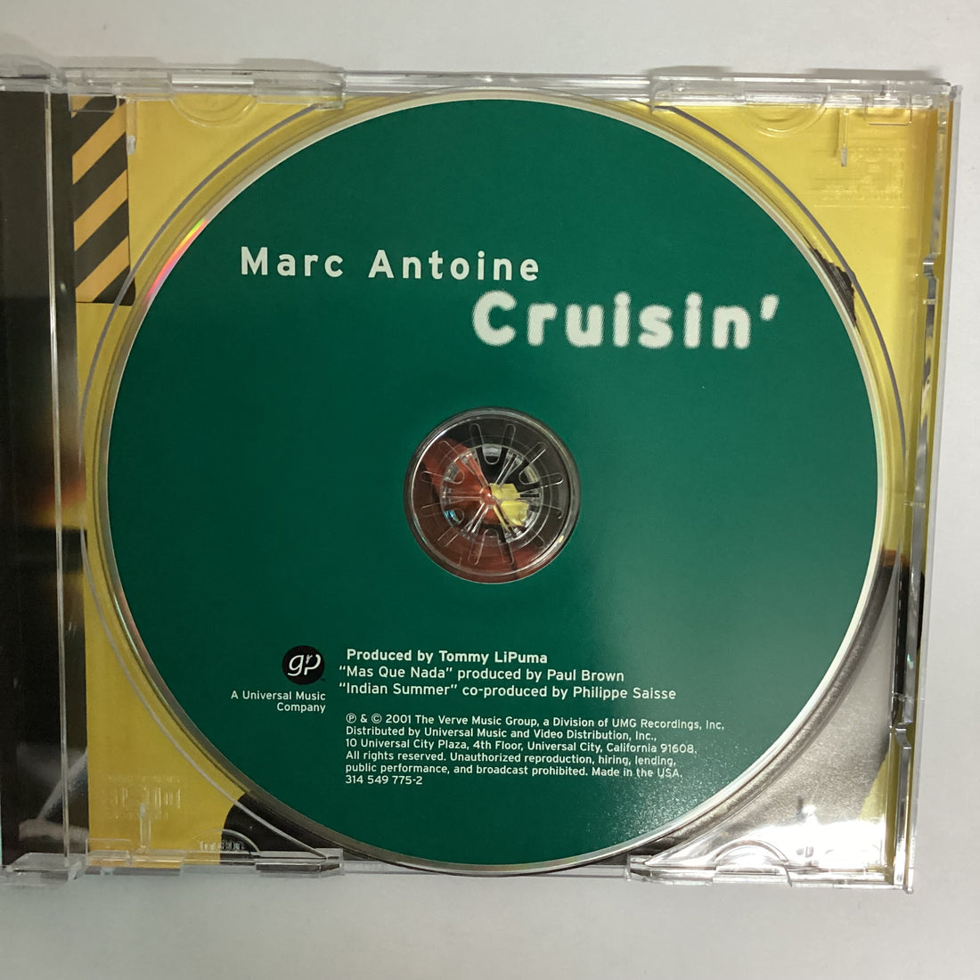 ซีดี Marc Antoine - Cruisin' CD NM or M-