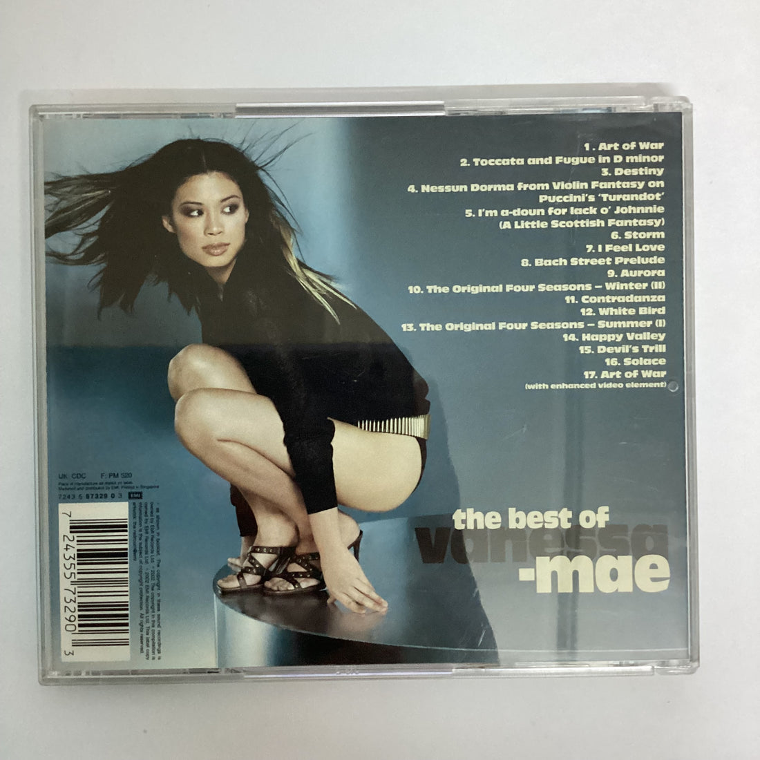 ซีดี Vanessa-Mae - The Best Of Vanessa-Mae CD VG+