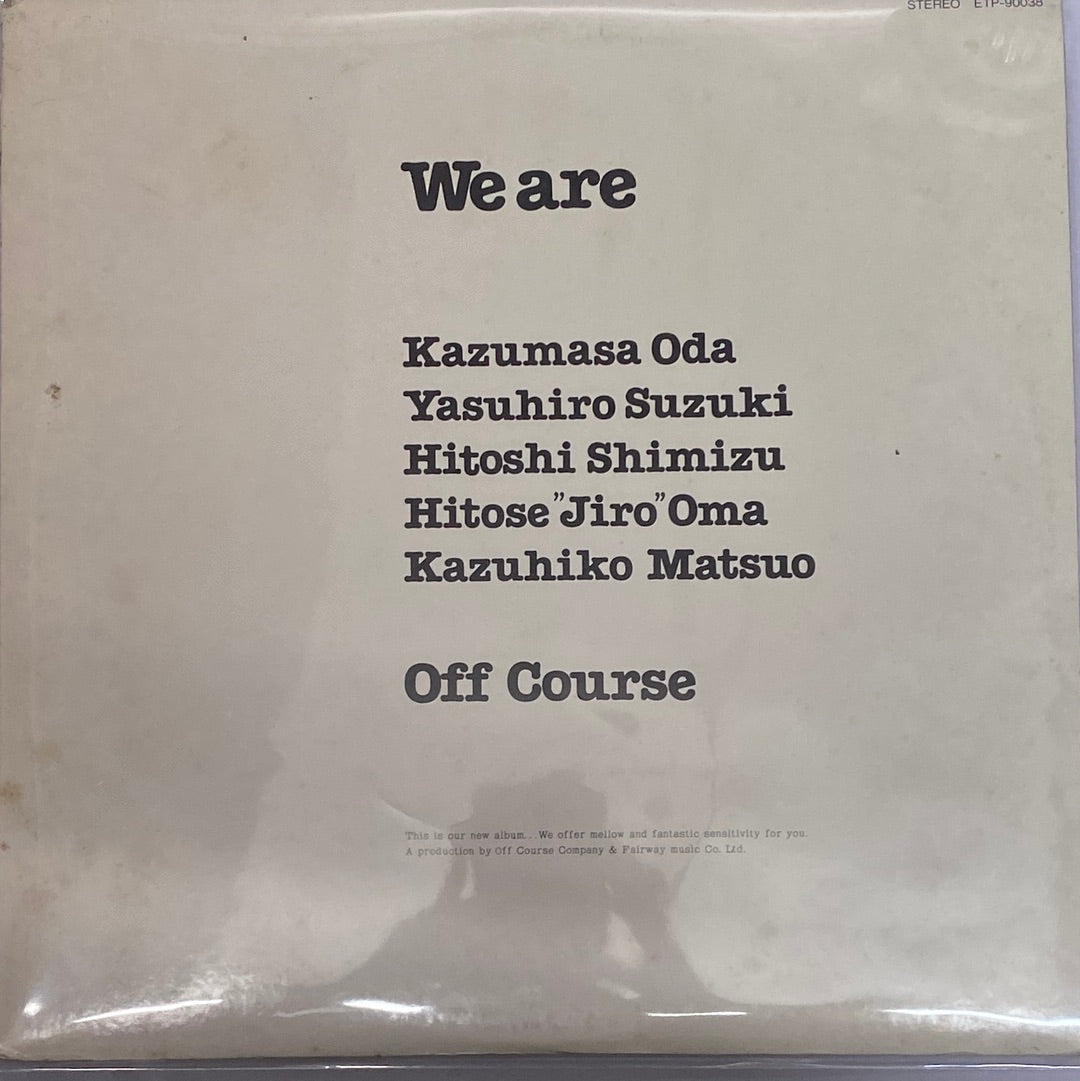 แผ่นเสียง Off Course - We Are Vinyl VG+