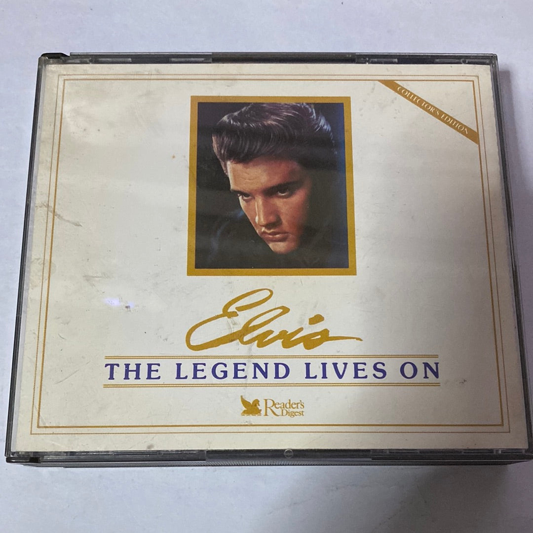 Elvis Presley - The Legend Lives On (CD) (VG+) (5 Discs)