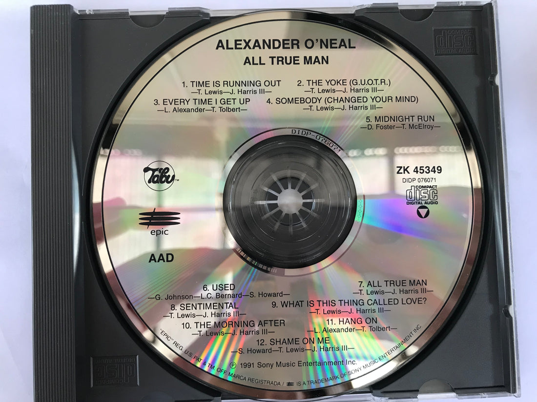 ซีดี Alexander O'Neal - All True Man CD VG+