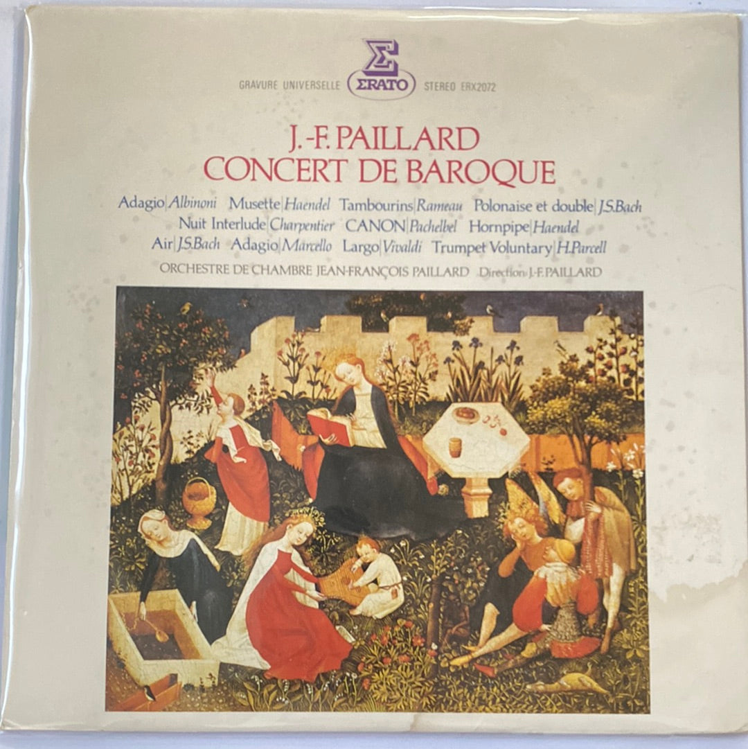 แผ่นเสียง Jean-François Paillard - Concert De Baroque Vinyl VG+