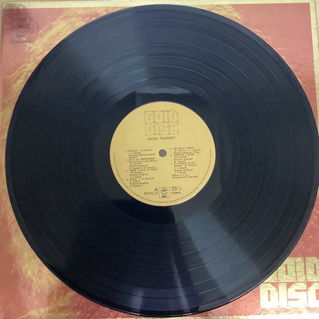 แผ่นเสียง Michel Polnareff - Gold Disc Vinyl VG+