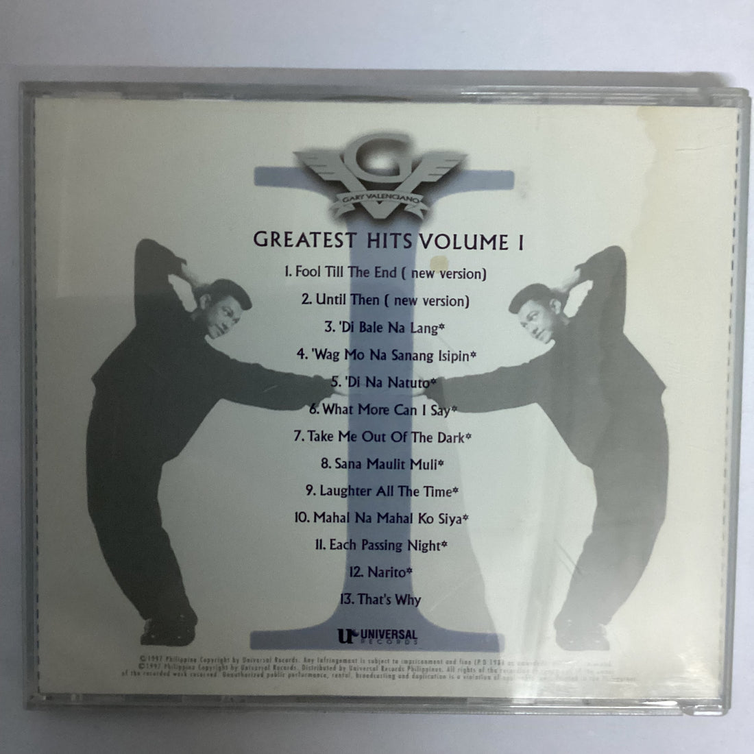 ซีดี Gary Valenciano - Greatest Hits I CD VG+