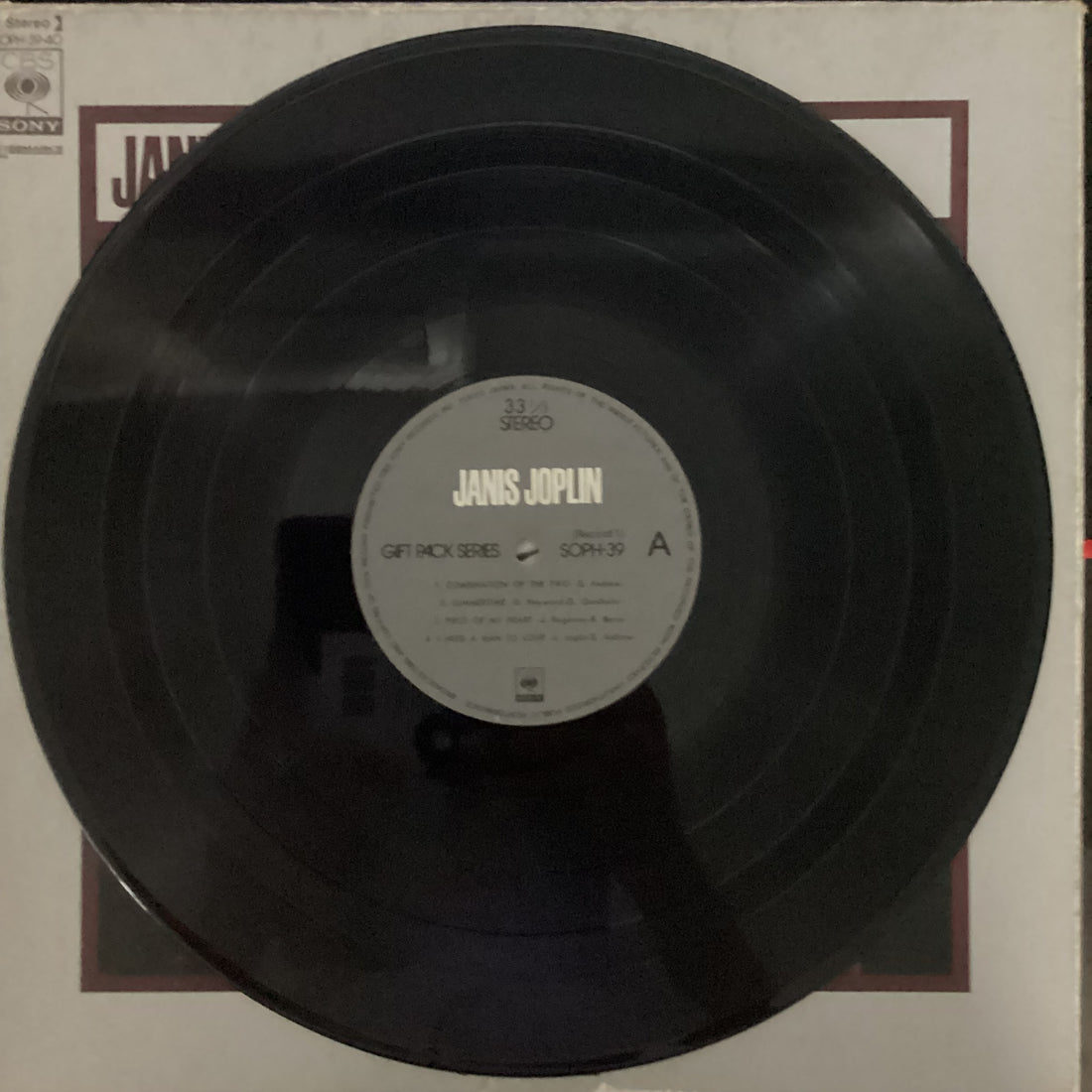 แผ่นเสียง Janis Joplin - Janis Joplin Vinyl VG+ 2LPs