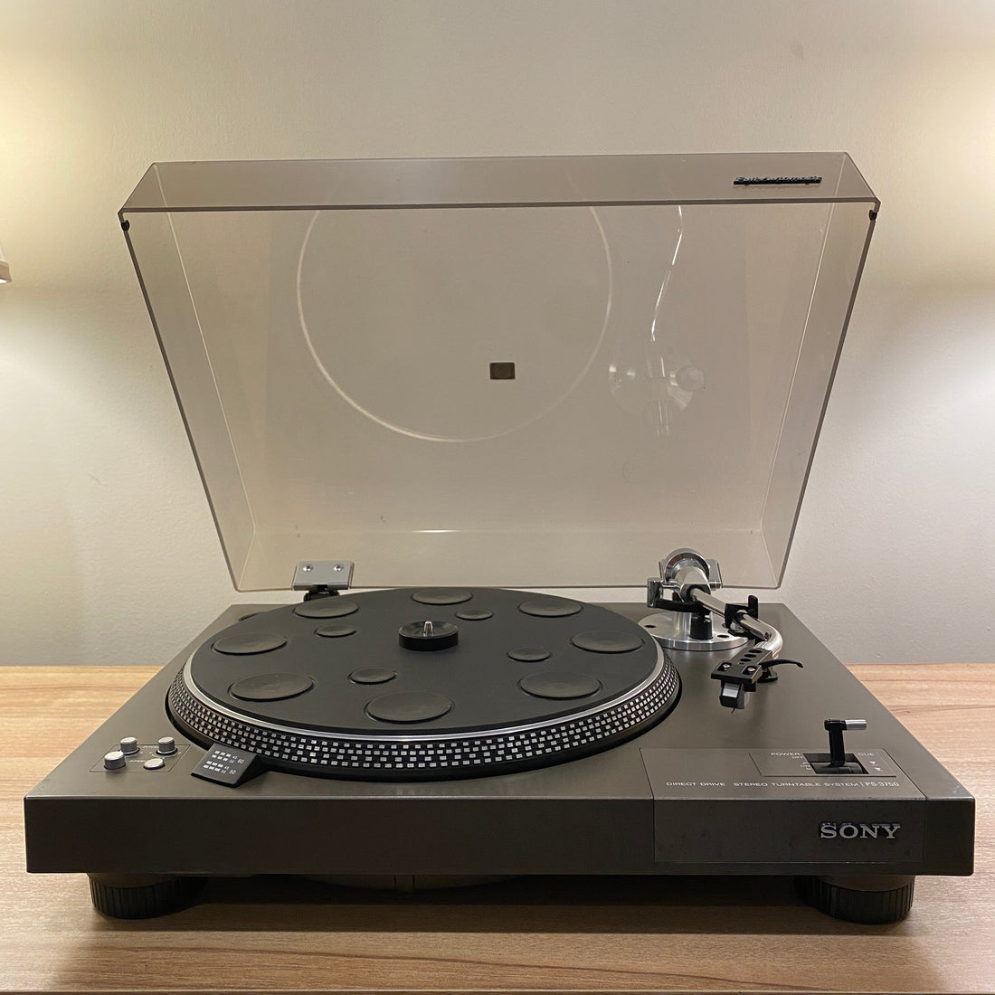 Sony PS-3750 Manual Direct Drive Turntable (220V)