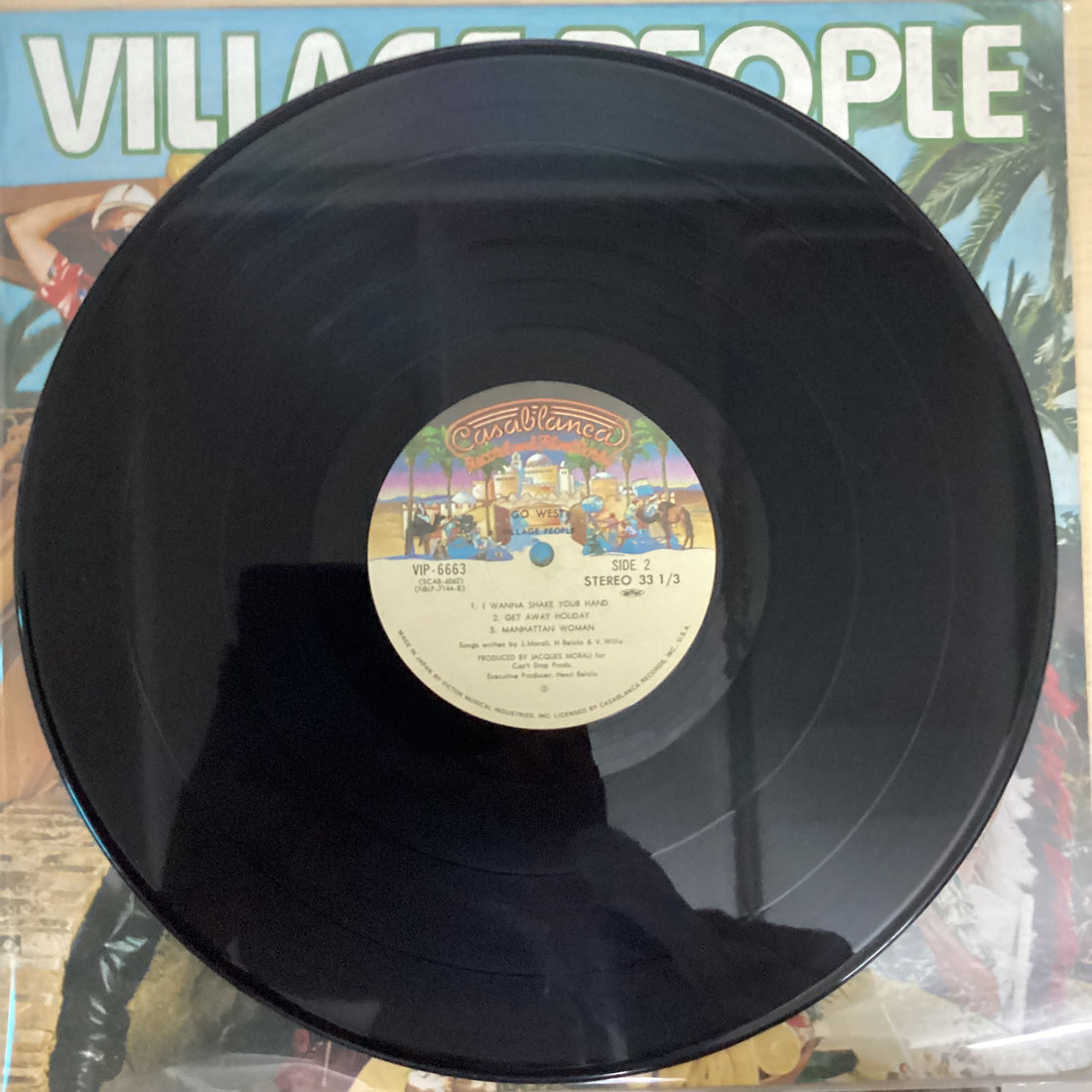 แผ่นเสียง Village People - Go West Vinyl VG+
