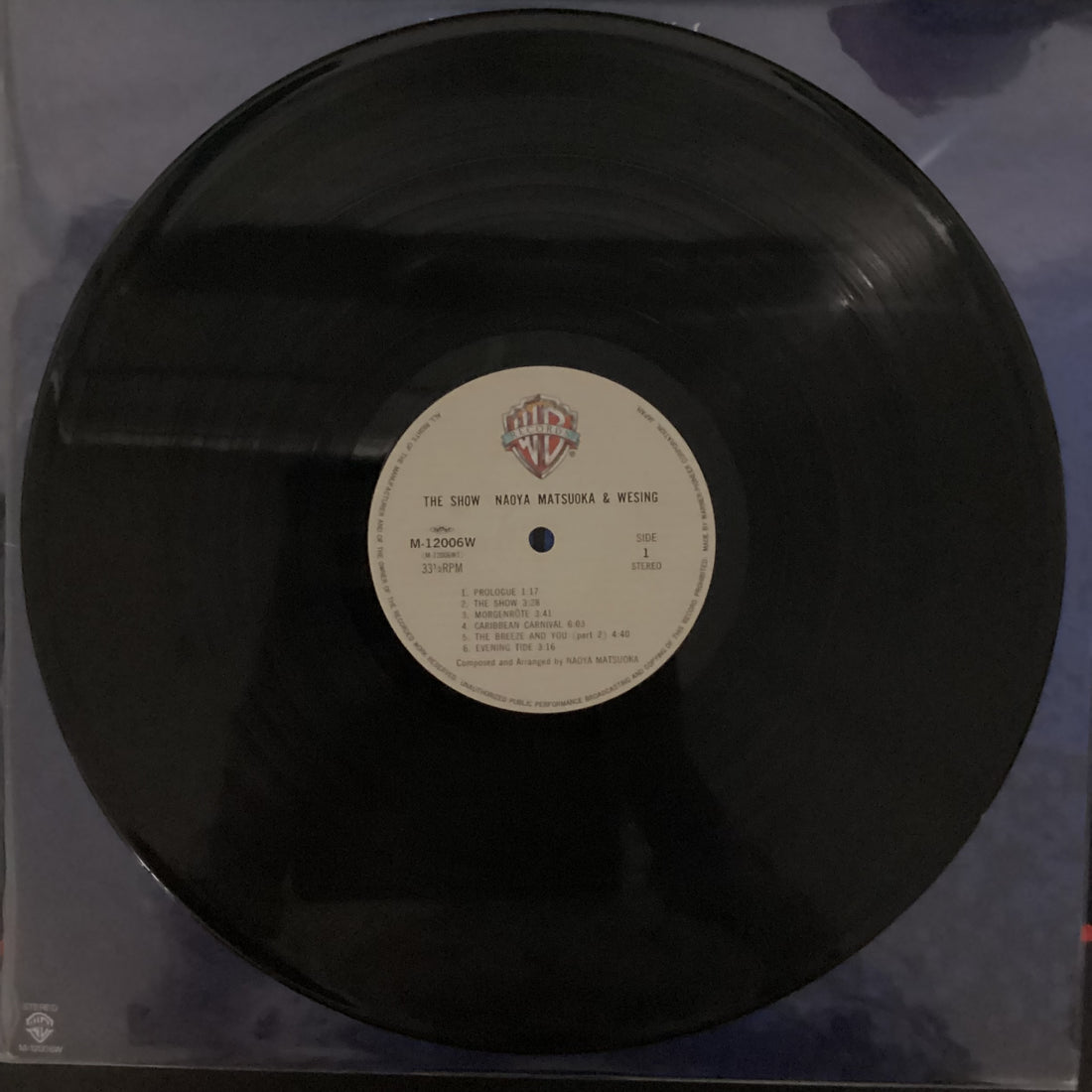 แผ่นเสียง Naoya Matsuoka & Wesing - The Show Vinyl VG+