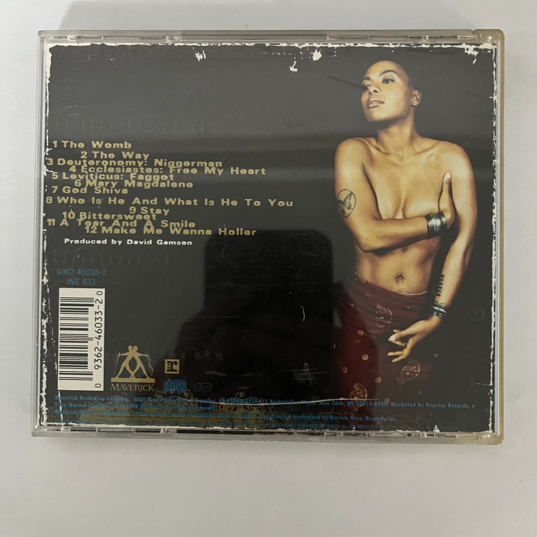 ซีดี Me'Shell NdegéOcello - Peace Beyond Passion CD VG+