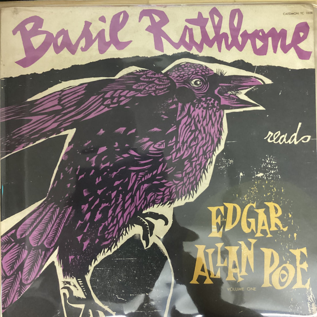 แผ่นเสียง Basil Rathbone Reads Edgar Allan Poe - Basil Rathbone Reads Edgar Allan Poe Vinyl VG+
