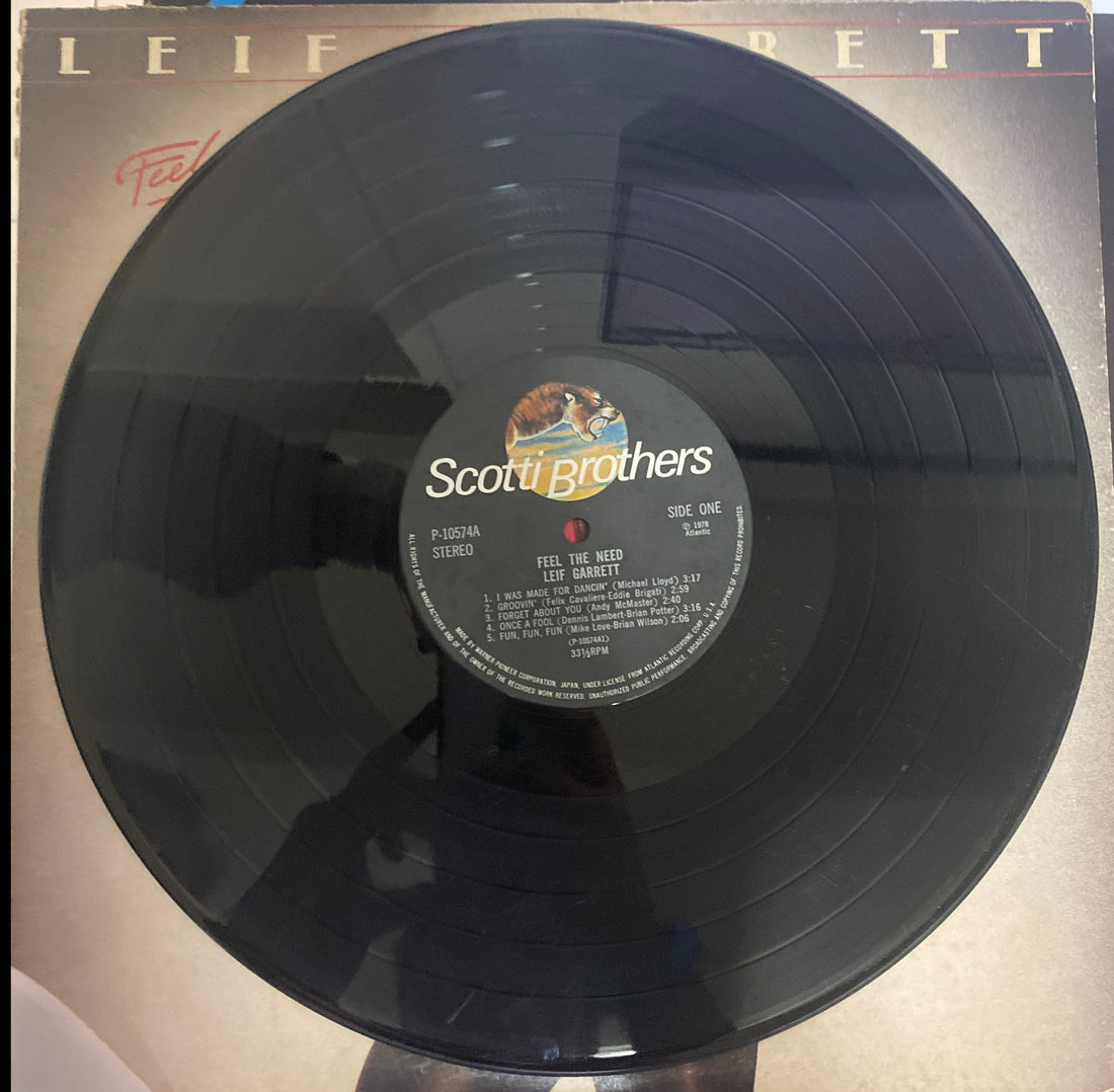 แผ่นเสียง Leif Garrett - Feel The Need (Vinyl) (VG+)