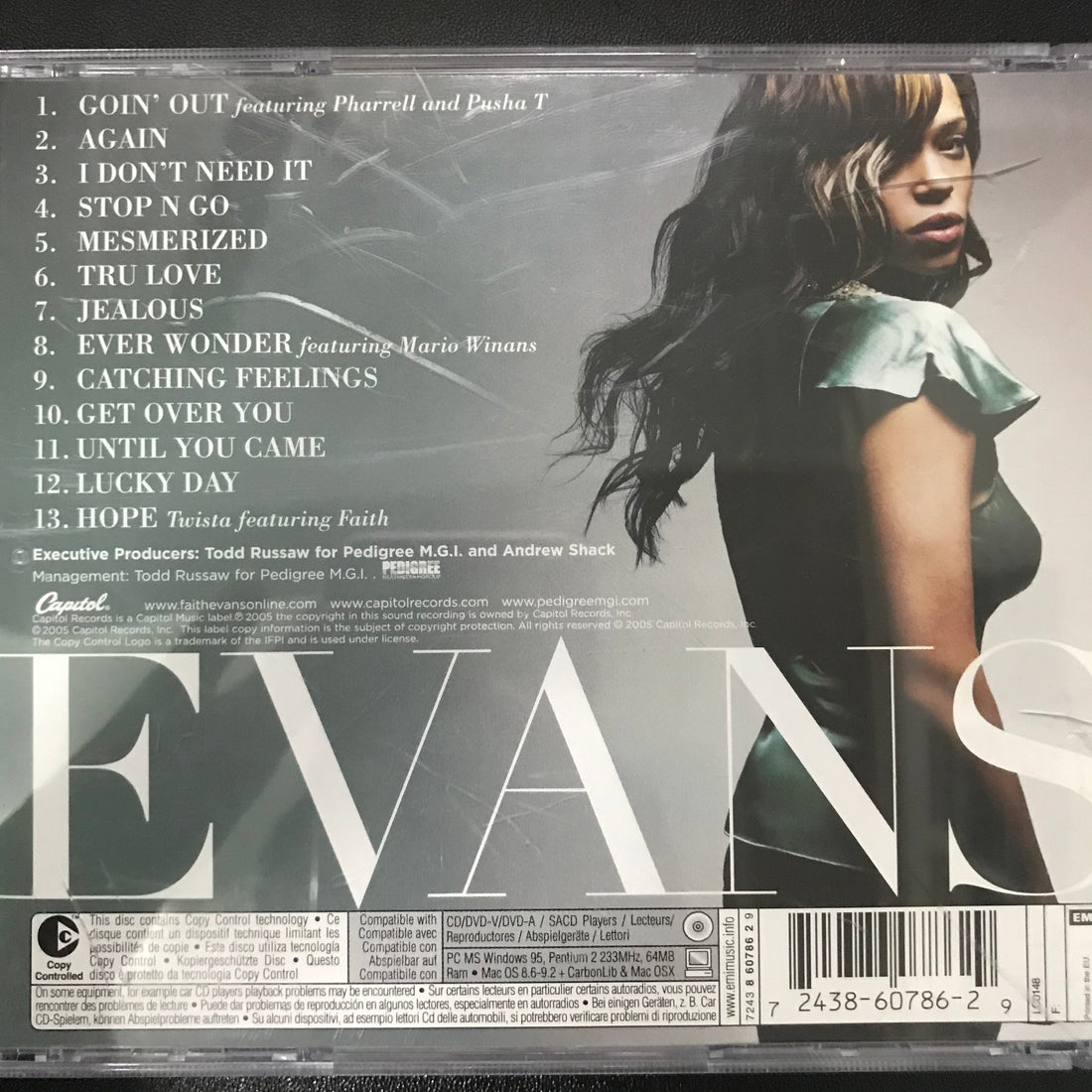 ซีดี Faith Evans - The First Lady CD VG+