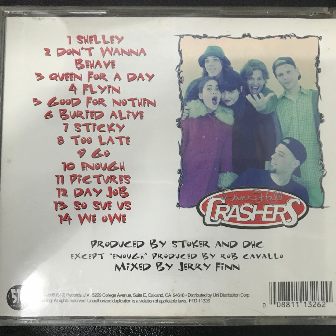 ซีดี Dance Hall Crashers - Lockjaw CD VG+