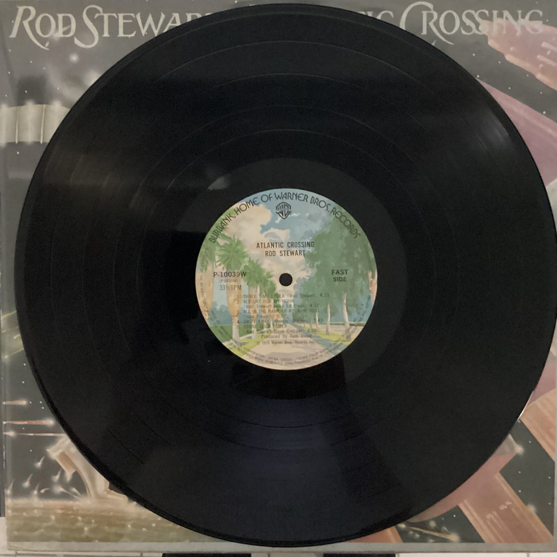 แผ่นเสียง Rod Stewart - Atlantic Crossing Vinyl VG+