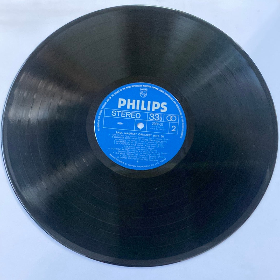 แผ่นเสียง Paul Mauriat - Paul Mauriat Greatest Hits 30 (Vinyl) (VG+)