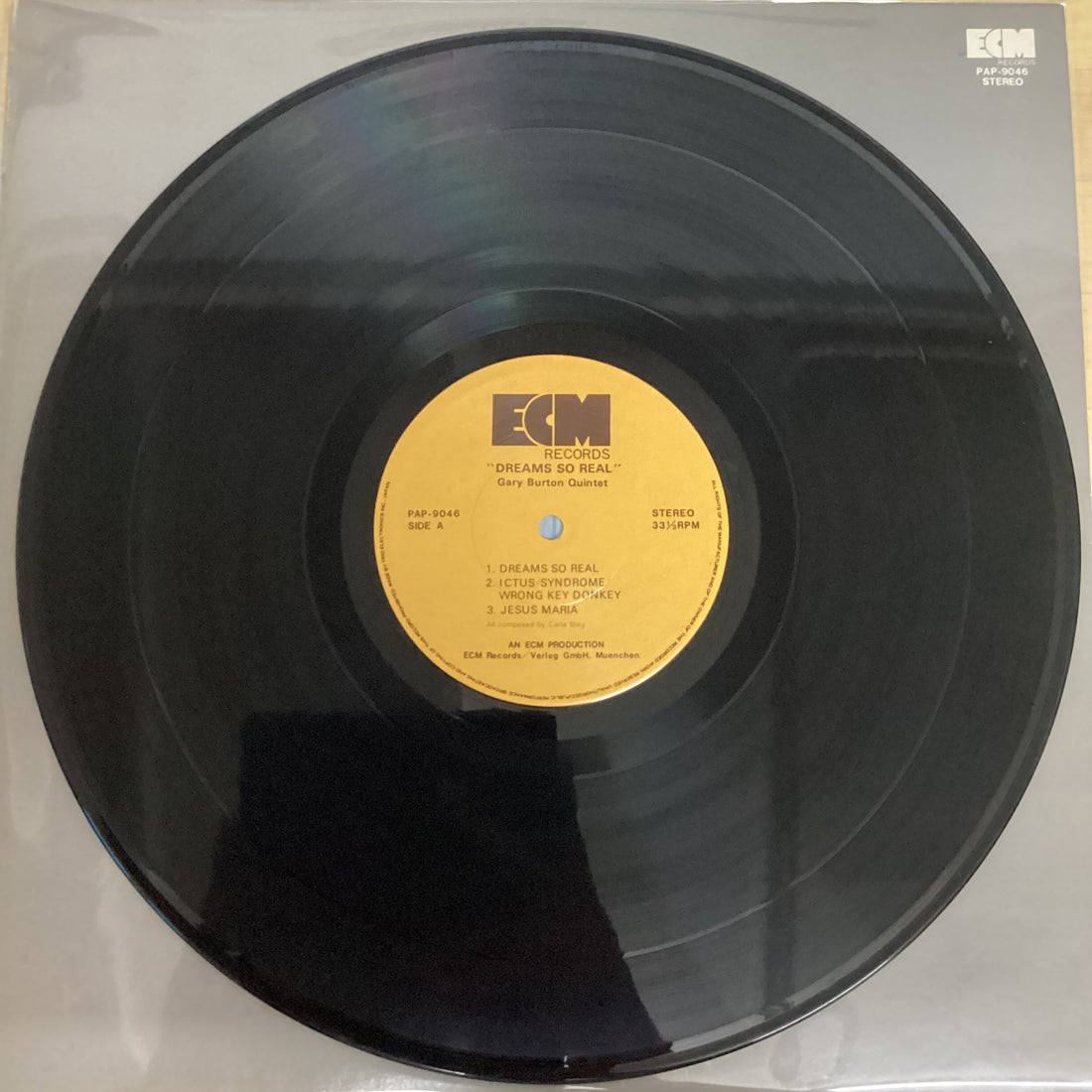 แผ่นเสียง Gary Burton Quintet - Dreams So Real - Music Of Carla Bley Vinyl VG+