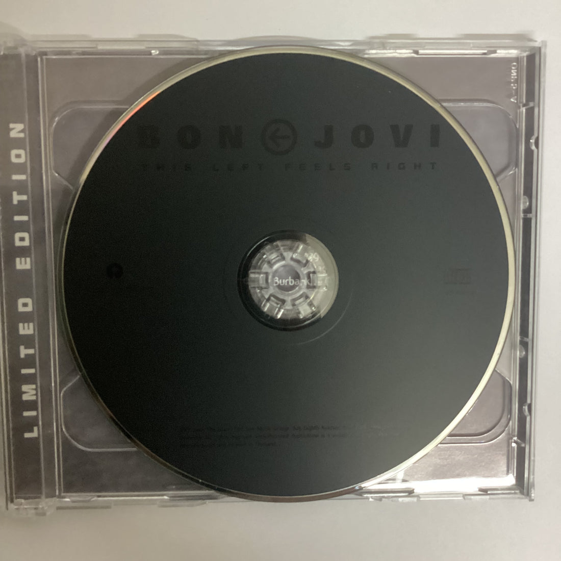 ซีดี Bon Jovi - This Left Feels Right CD VG+ 1CD 1DVD
