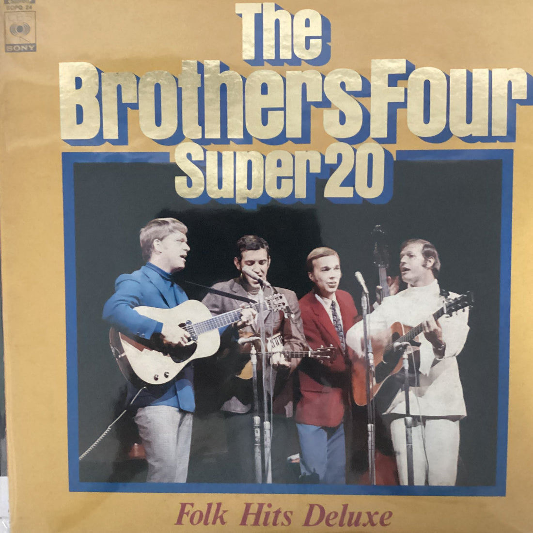 แผ่นเสียง The Brothers Four - The Brothers Four Super 20 Folk Hits Deluxe Vinyl VG+