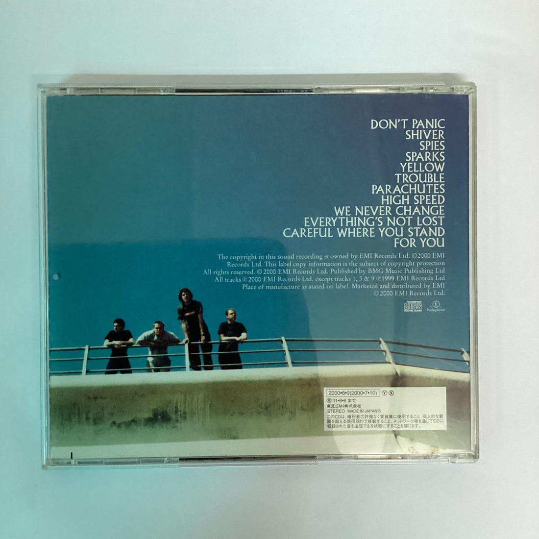 ซีดี Coldplay - Parachutes CD VG+