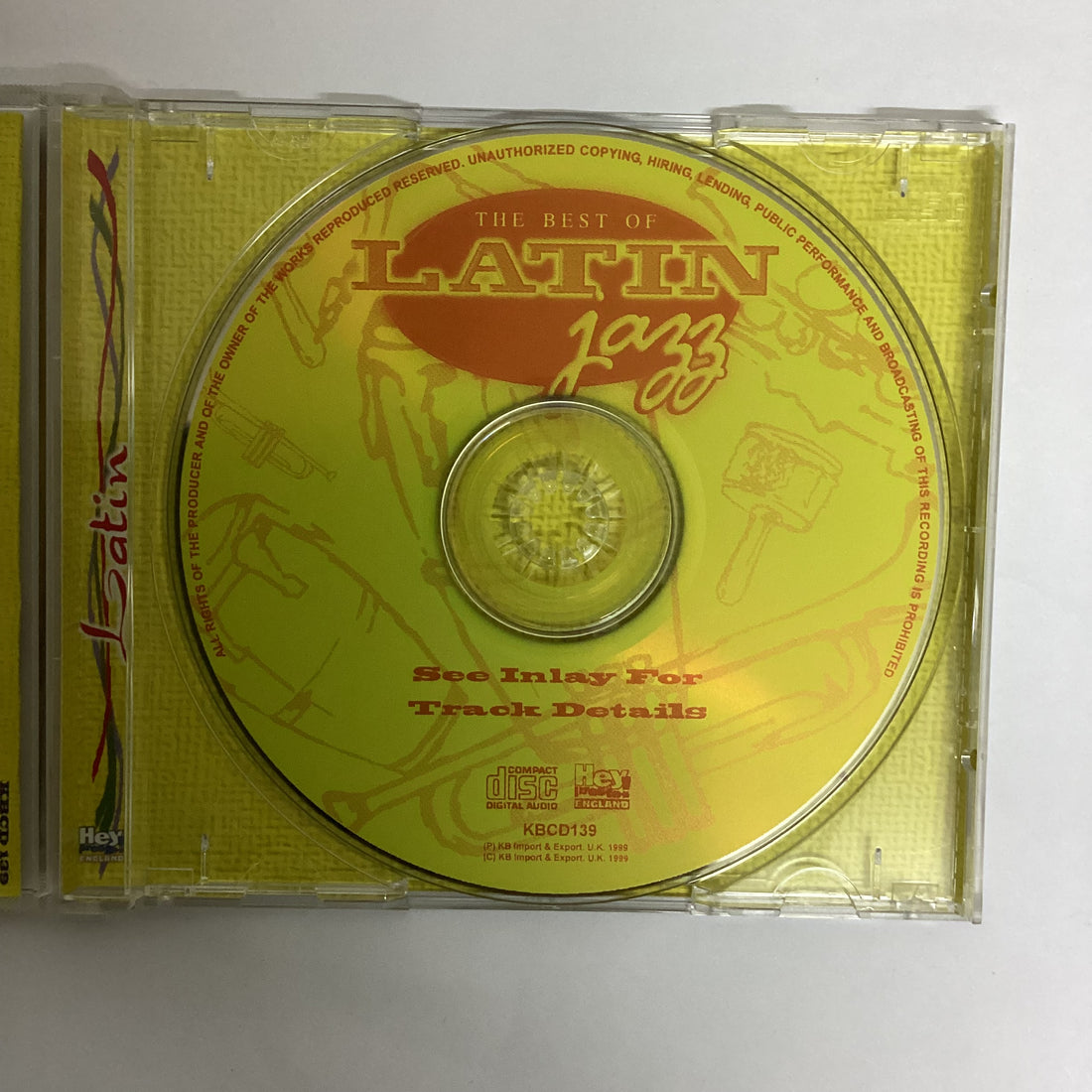 ซีดี Unknown Artist - The Best Of Latin Jazz CD NM or M-