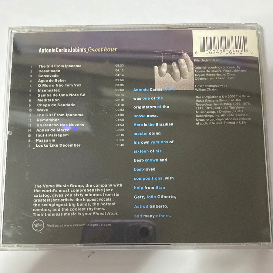 Online　price　Buy　Restory　Carlos　Antonio　Finest　(CD)　–　Carlos　Antonio　a　great　for　Jobim　Hour　Jobim's　Music
