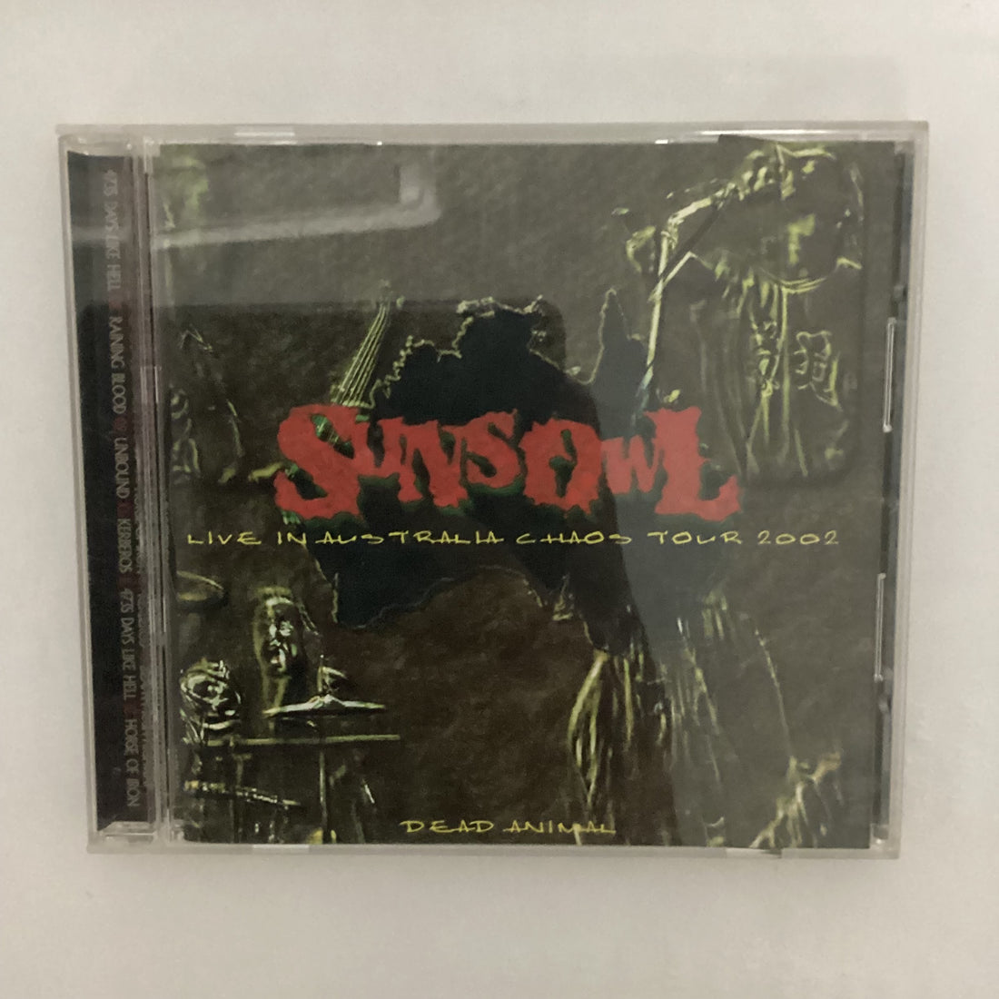 ซีดี Suns Owl - Dead Animal : Live In Australia Chaos Tour CD VG+