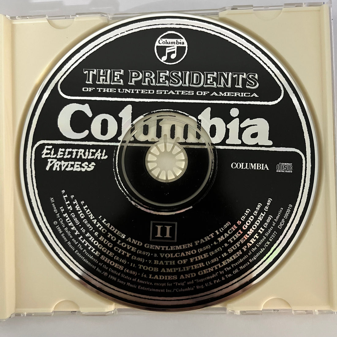 ซีดี The Presidents Of The United States Of America - II CD NM