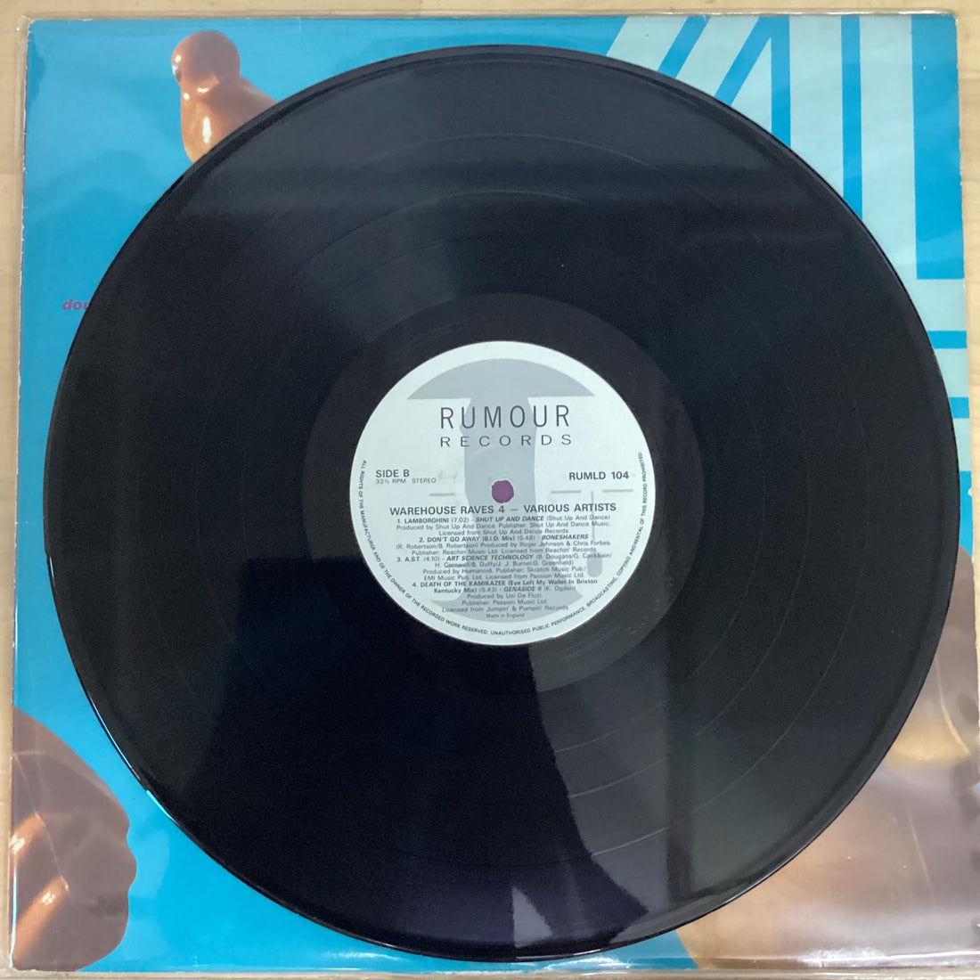 แผ่นเสียง Various - Warehouse Raves 4 Vinyl VG+ 2LPs