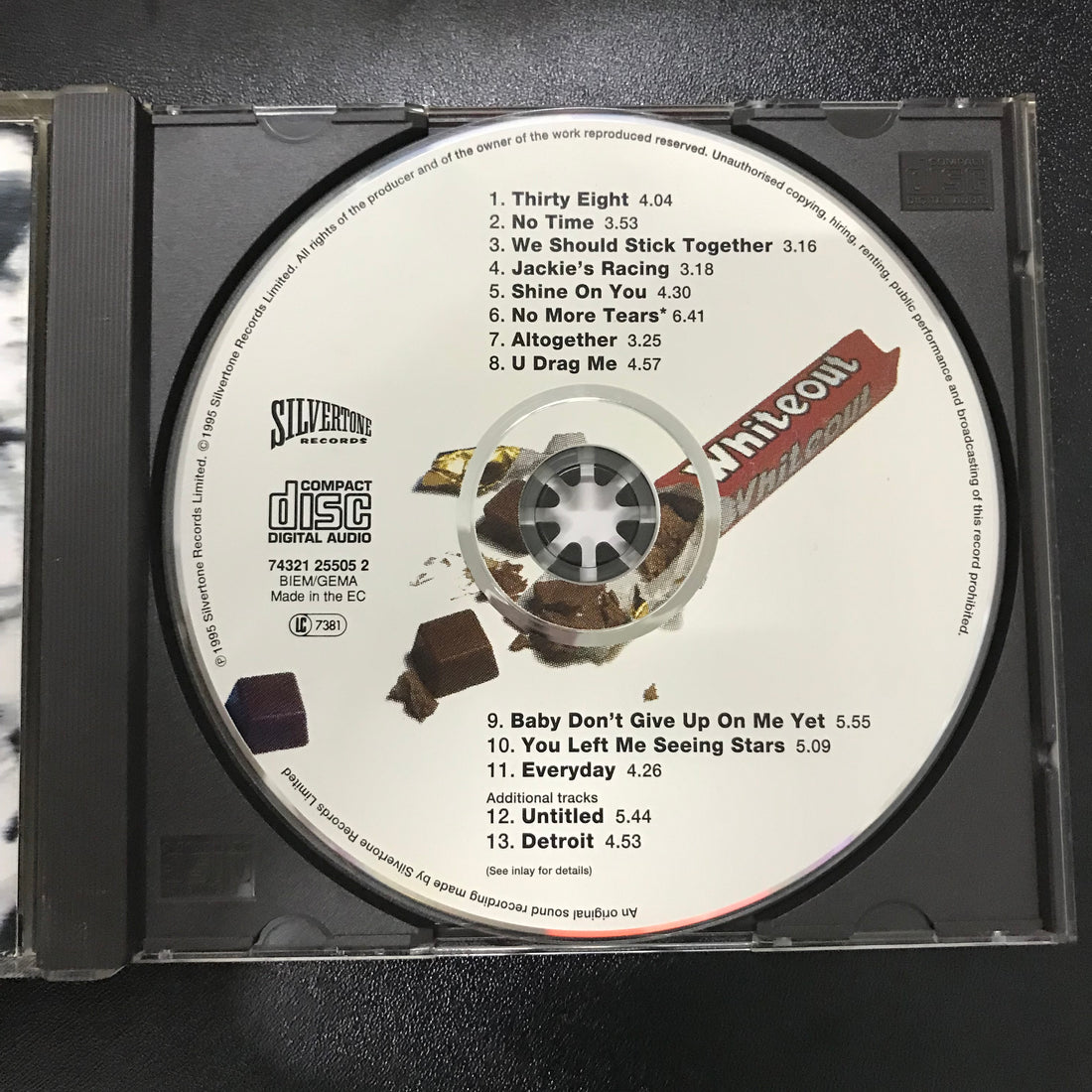 ซีดี Whiteout - Bite It CD VG+