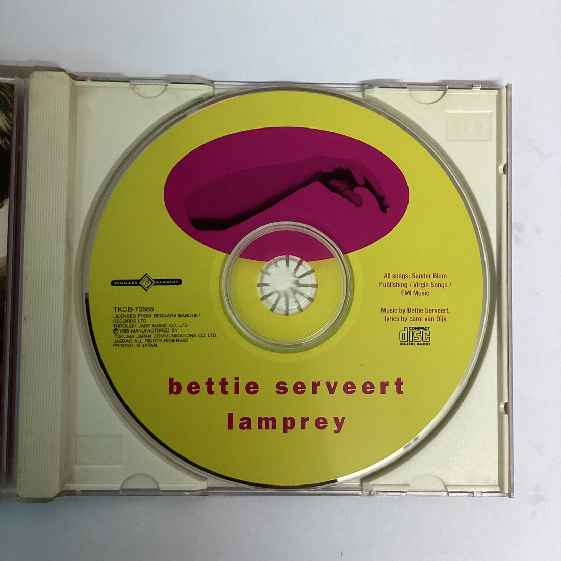 ซีดี Bettie Serveert - Lamprey CD VG+