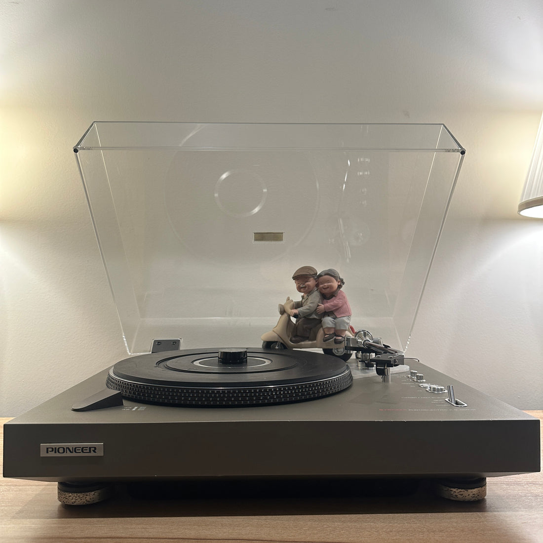 เครื่องเล่นแผ่นเสียง Pioneer PL-1250S Manual Direct Drive Turntable (220V)