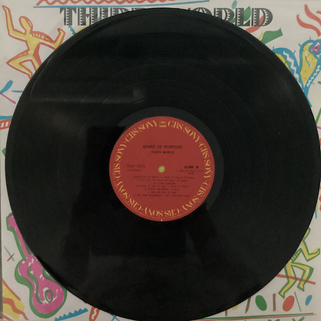 แผ่นเสียง Third World - Sense Of Purpose Vinyl VG+