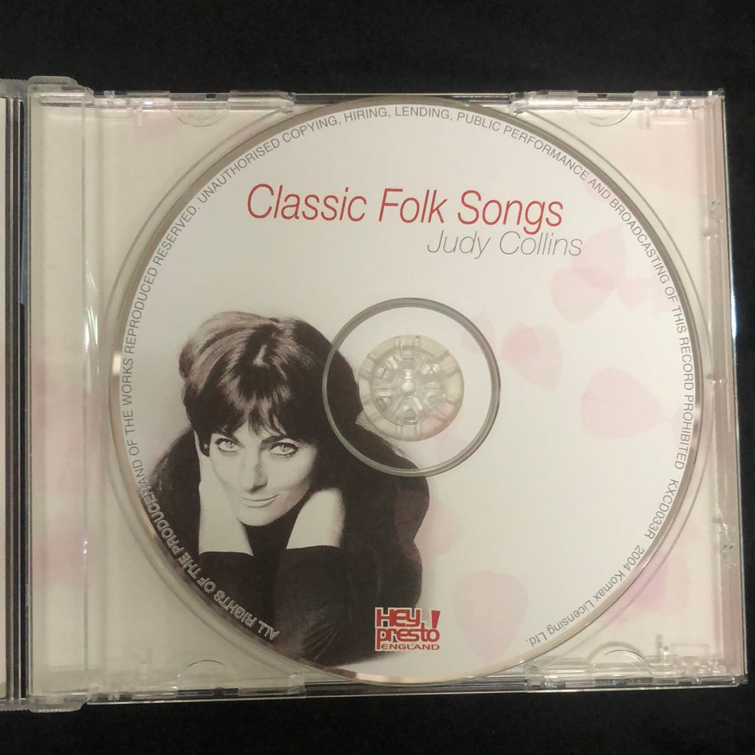 ซีดี Judy Collins - Classic Folk Songs (CD) (VG+)