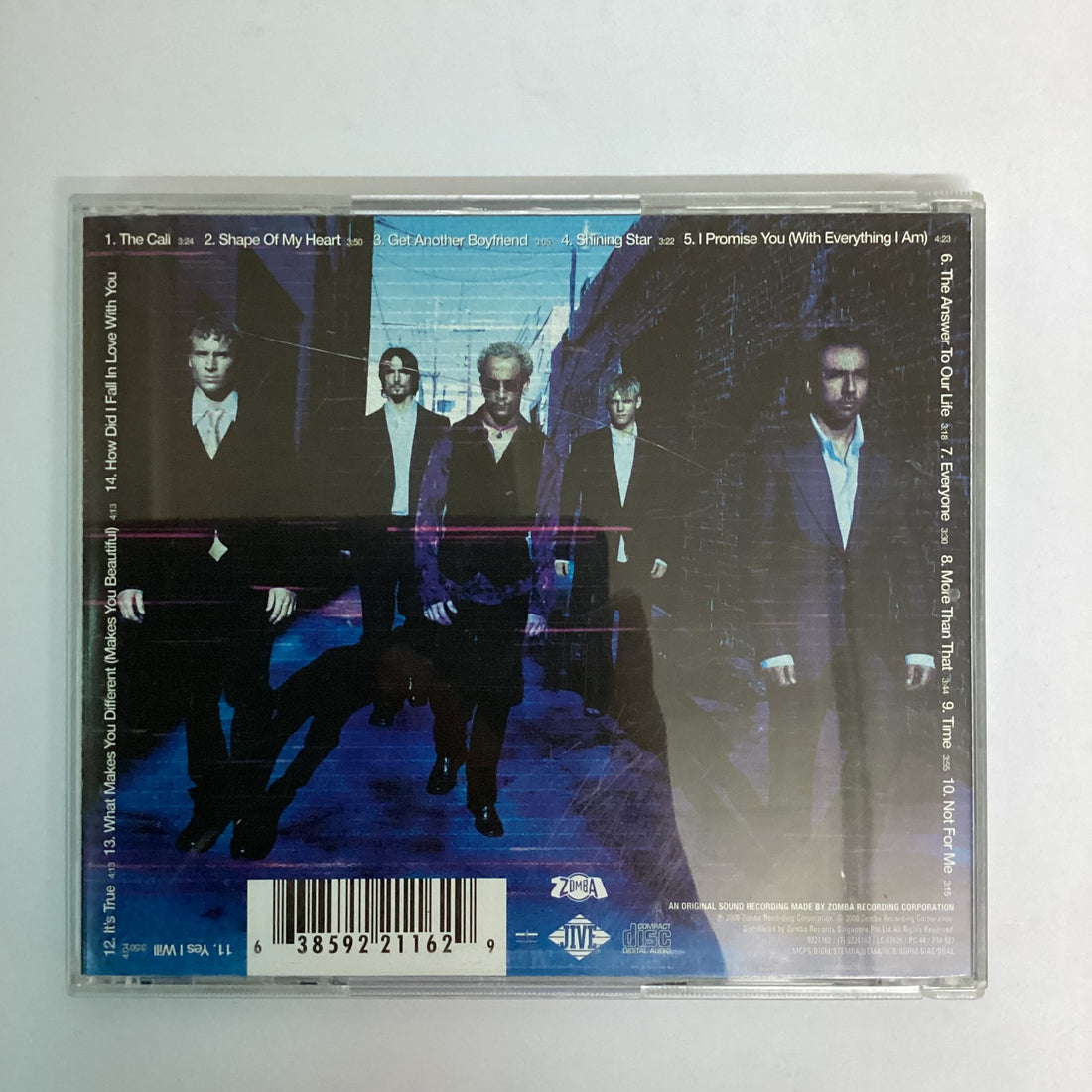 ซีดี Backstreet Boys - Black & Blue CD VG