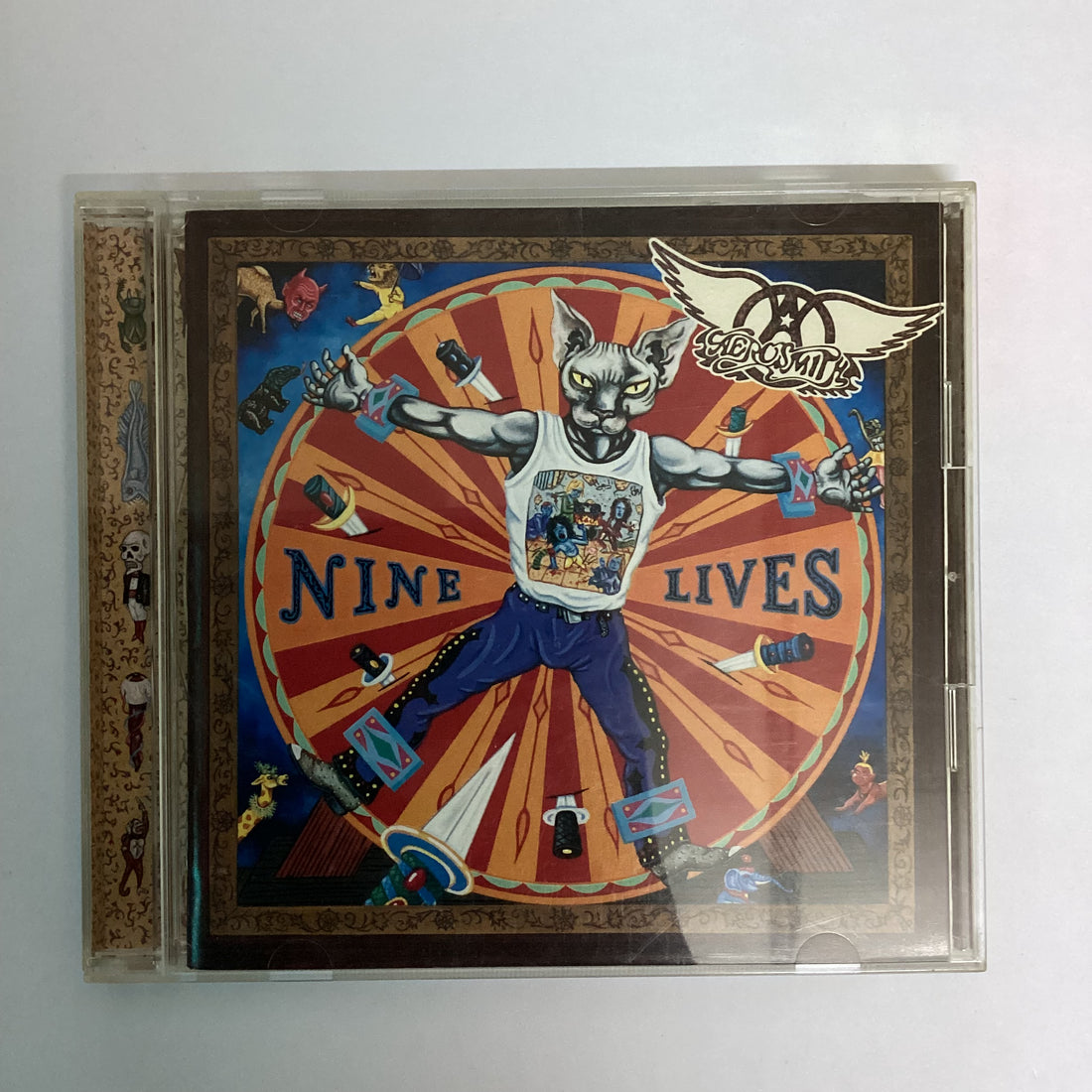 ซีดี Aerosmith = Aerosmith - Nine Lives = ナイン・ライヴズ CD VG+