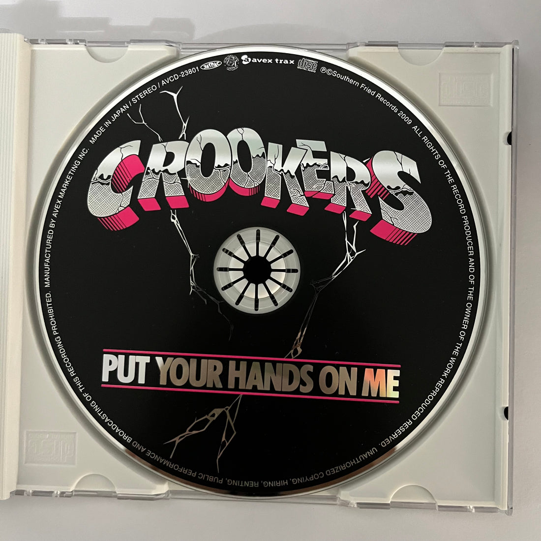 Crookers - Put Your Hands On Me CD NM
