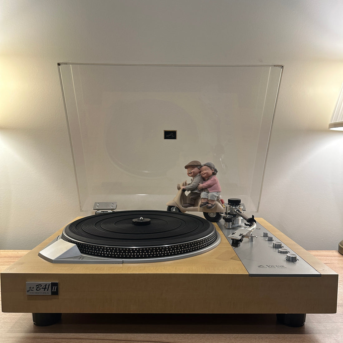 เครื่องเล่นแผ่นเสียง Victor JL-B41II Manual Direct Drive Turntable (220V)