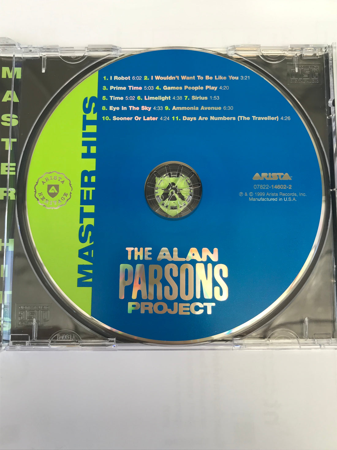 ซีดี The Alan Parsons Project - Master Hits CD NM or M-