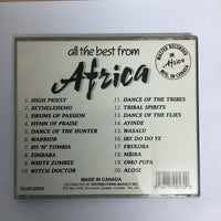 ซีดี Unknown Artist - All The Best From Africa 20 Tribal Songs CD VG+