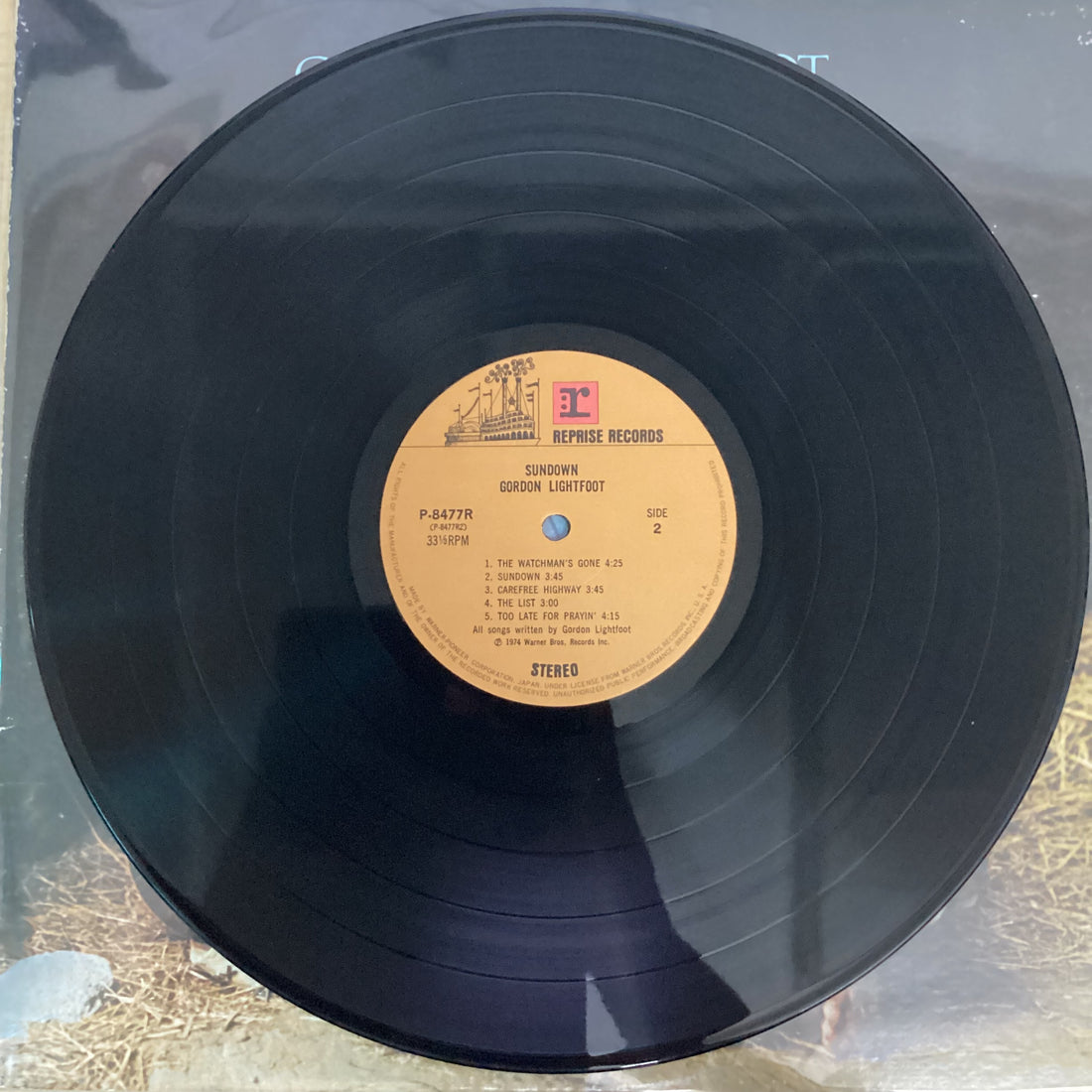 แผ่นเสียง Gordon Lightfoot - Sundown Vinyl VG+