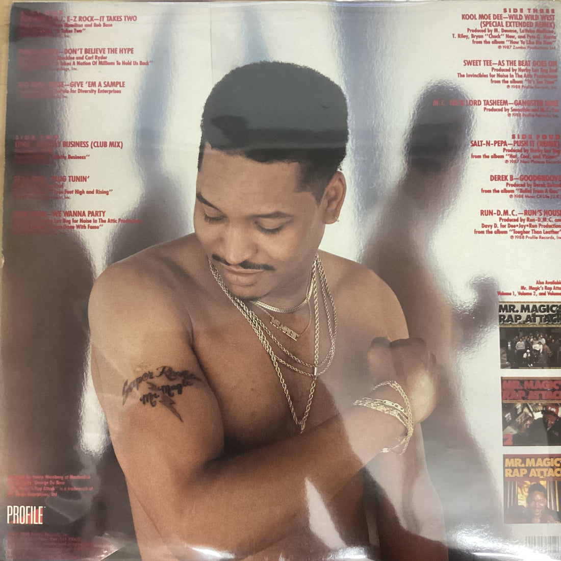 แผ่นเสียง Various - Mr. Magic's Rap Attack Volume 4 Vinyl VG+ 2LPs