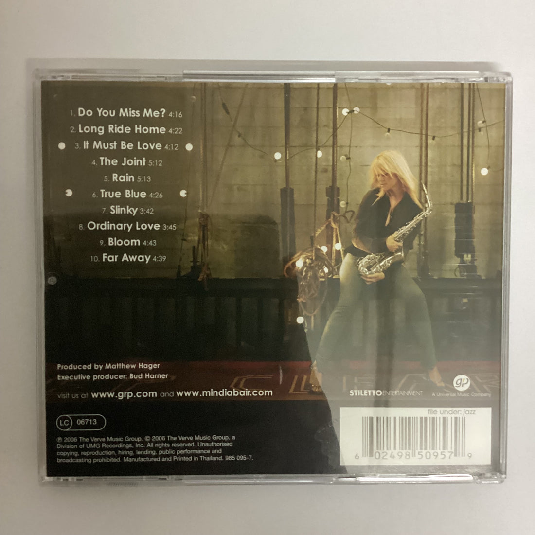 ซีดี Mindi Abair - Life Less Ordinary CD NM or M-