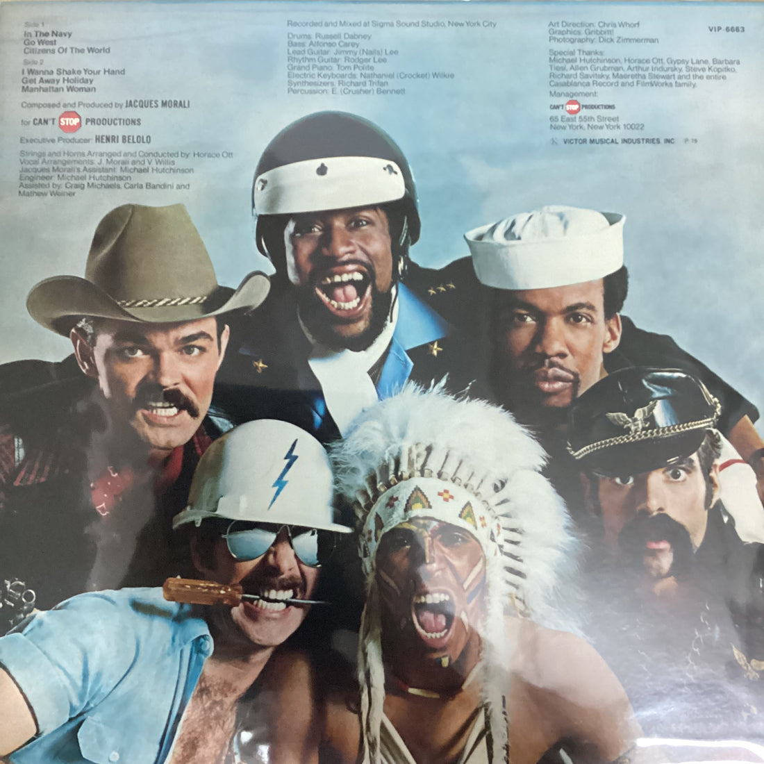 แผ่นเสียง Village People - Go West Vinyl VG+
