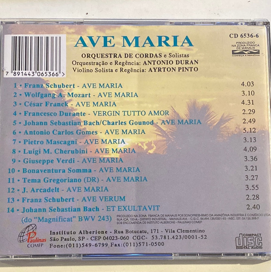 ซีดี Various - Ave Maria (CD) (VG+)