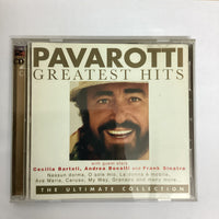 ซีดี Luciano Pavarotti With Guest Stars Cecilia Bartoli, Andrea Bocelli, Frank Sinatra - Greatest Hits The Ultimate Collection CD VG 2CDs
