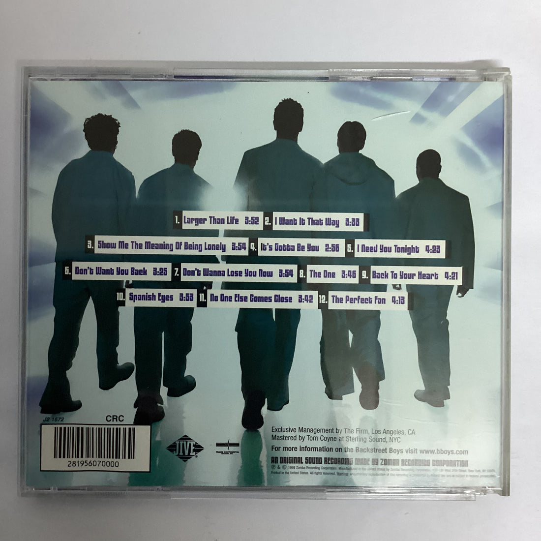 ซีดี Backstreet Boys - Millennium CD VG